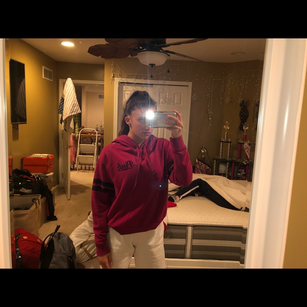 Pink sweatshirt
